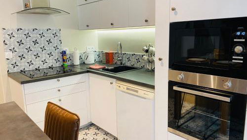 Douillet et coquet appartement climatisé - Parking privé sur réservation - Centre Montpellier - Foto 5, stove