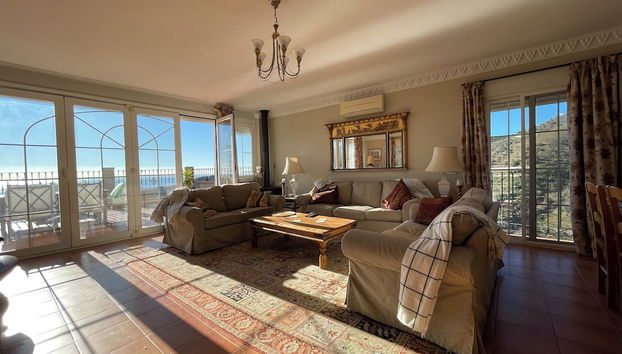 Cd-2205 Two Bedroom Villa Frigiliana - Foto 5, Sala de estar