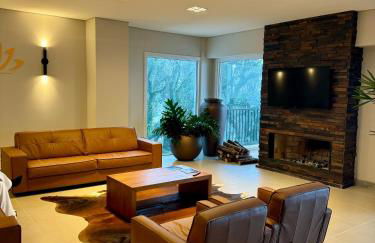 Sensacional Flat Serra Class - vista do Pôr do Sol - Foto 19