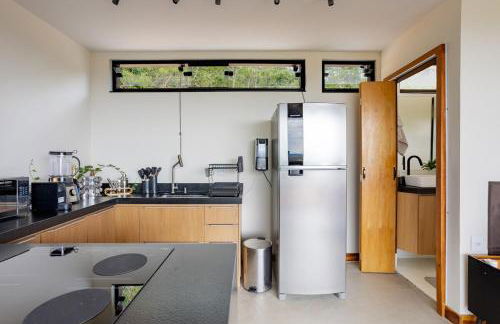 Chalé Contêiner- Hidro com vista para montanhas - Foto 24