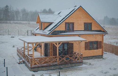 Górskie Formy - drewniany dom w górach z balią - Foto 12