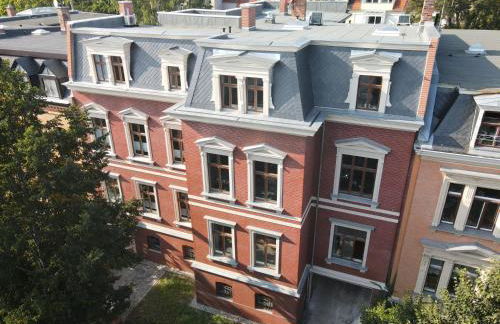 Deluxe Apartments mit Arbeitsplatz im Denkmalhaus, beste und ruhige zentrale Lage von Halle Saale WE1 - Foto 8