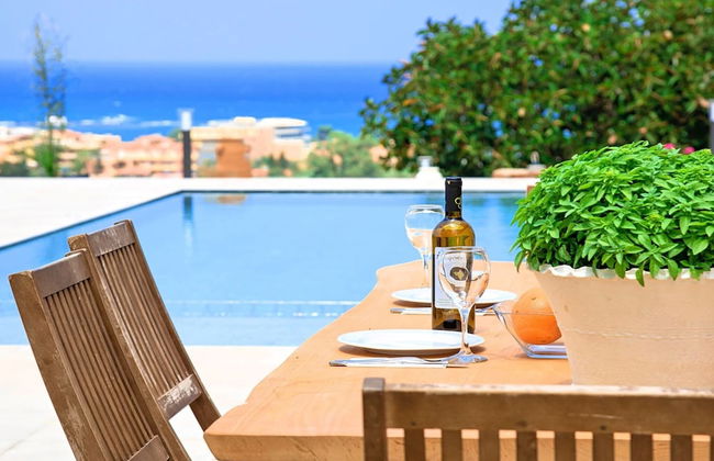 Beautiful Large Villa With Pool and sea View at Nice Georgioupolis - Foto 20