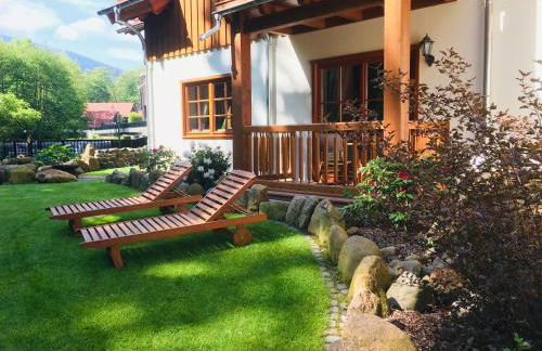 Luxus Ferienhäuser Chalets zum Ilsetal mit Kamin & Sauna in Ilsenburg im Harz - Foto 14