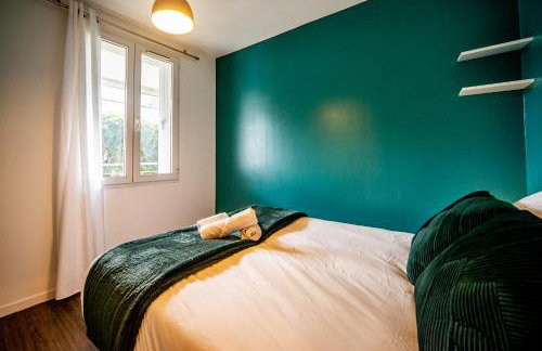 L'Industriel - Proche Hôpital - Parking - Balcon - Foto 9