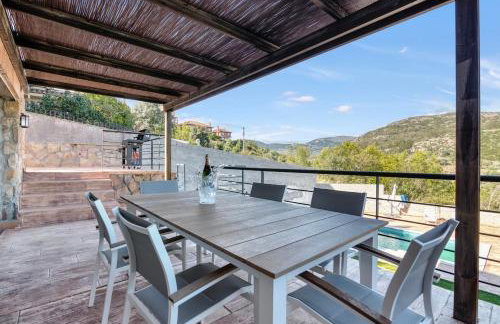 Villa de lujo de piedra, Cine para niños, Vistas, Piscina - Foto 62