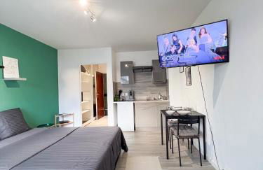 Studio Le Maréchal - Près frontière et Netflix - Foto 21