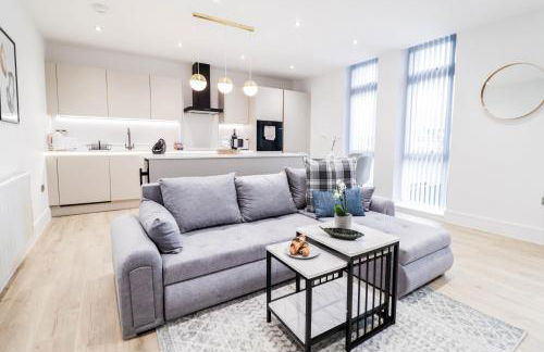 The Abbey Apartment - 1BR Apt with Dedicated Workspace, Fast Wifi & Stylish Kitchen Island & Free Secure Underground Parking - Foto 18