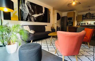 L'Hermine terrasse et parking, 500 plage - Foto 16