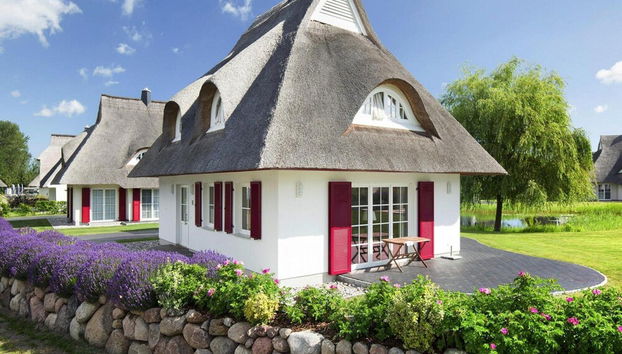 Reetdachhaus am Bodden mit Sauna - Foto 2, Imagen principal