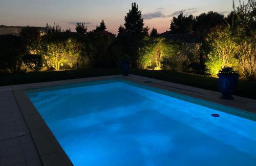 Golf de Pont Royal Villa les Micocouliers climatisée 4 chambres Piscine chauffée Parking - Foto 4