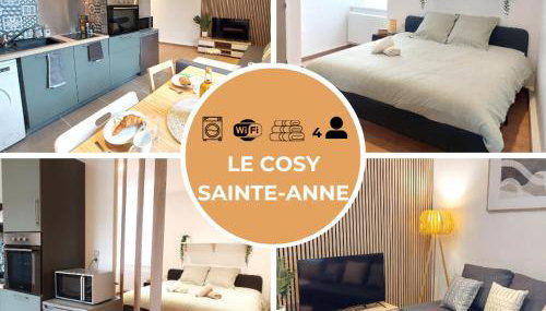 Le Cosy St-Anne - Neuf - 4pers - Proche gare et centre ville - Foto 1
