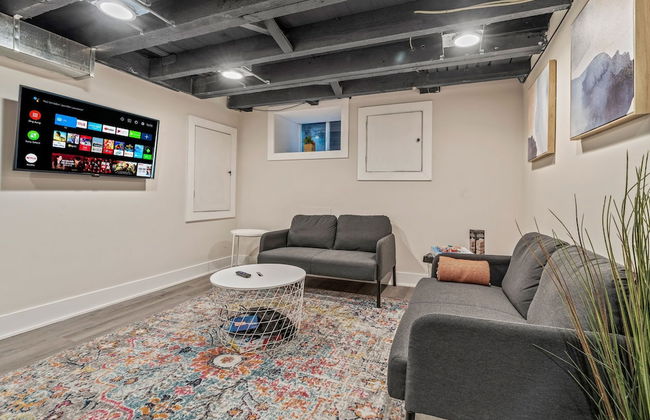 Trendy & Cozy Fishtown Game Room - Foto 33