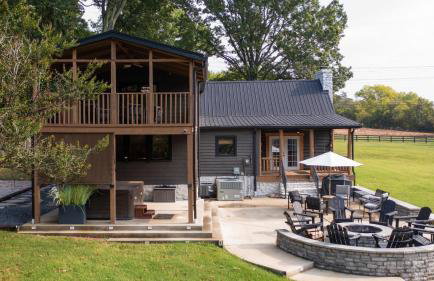 3BR Luxury Log Cabin Near Franklin - Foto 73