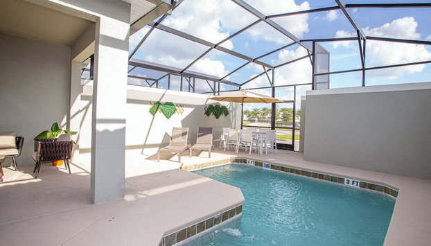 Gorgeous 4 Bedroom w/ Pool Close to Disney 4836 - Foto 2, Imagen principal