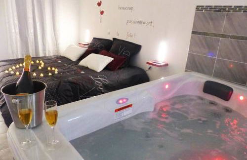 Nuit romantique avec Jacuzzi SPA privatif proche TOULOUSE - Foto 34