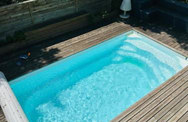 Appartement privé, piscine jacuzzi dans les bois - Foto 11
