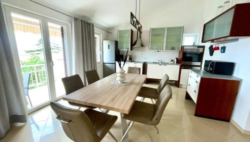 Apartment Olive Malinska - Panoramic Sea View - Foto 4, stove, toaster