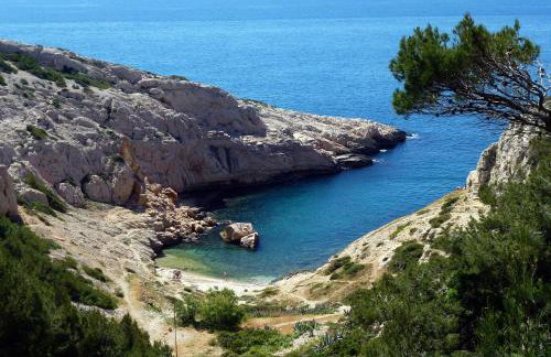 La Roche Bleue - Villa de charme avec vue exceptionnelle bord de mer piscine privée jardin et terrasse - Foto 59