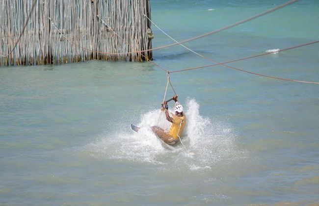 Chukka Ocean Outpost: Quad Safari, Ocean Zipline with Catamaran Sail, Snorkel & Party Cruise - Photo 1