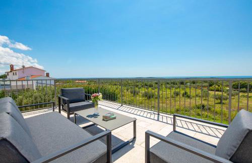 Villa Zelena with Panoramic Seaview and big Pool - Foto 45