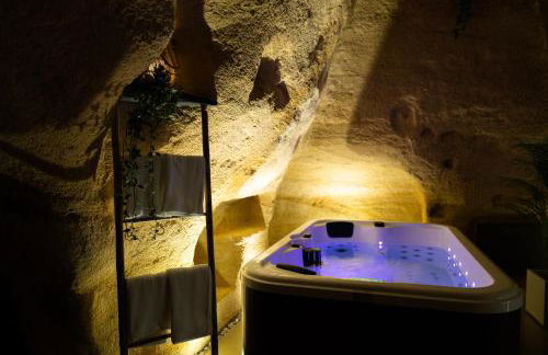 La falaise perdue, Suite troglodyte & spa privé - Photo 13