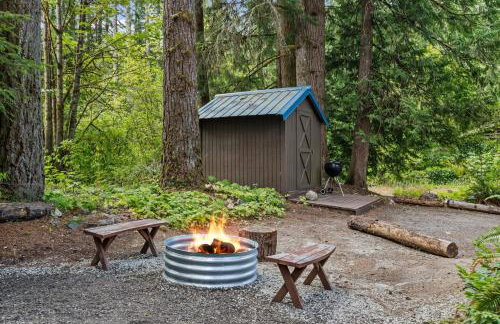 Retro A-Frame Cabin - Hot tub Firepit & Fireplace - Foto 24