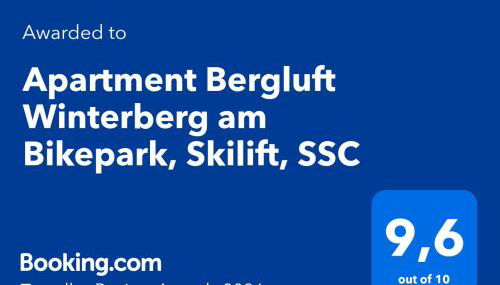 Apartment Bergluft Winterberg am Bikepark, Skilift, SSC - Foto 3