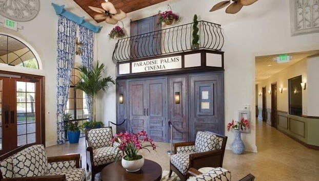 Zona de estar del vestíbulo