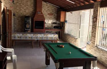 Piscina aquecida, 3 dorms ar condicionado, Cervejeira e Bilhar, a 500 metros do Mar - Foto 26
