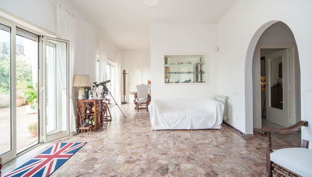 Zona de estar del vestíbulo