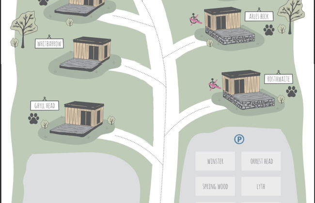 The Spring Wood Lake District Woodland Cabin - Foto 6