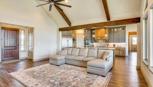 Elegant Sunset Meadow Ranch in Texas with Hot Tub - Foto 5