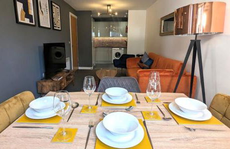 Beautiful Modern Coventry City Centre Apartment - Foto 4