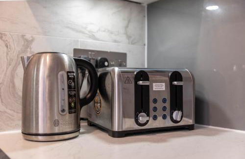 Stunning 1 Bed Merchant City Apartment with Parking - Foto 22