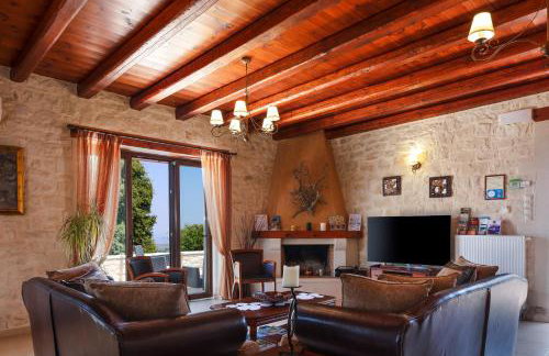 Villa Eleftherna - Majestic Evergreen Retreat with Scenic Views - Foto 15