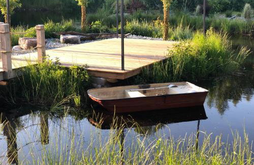 Idylla nad stawem- domek na Kaszubach - Foto 26