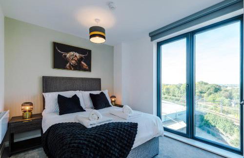 Bright Leeds City Centre 2-Bed Apt, Super-fast Wifi - Foto 4