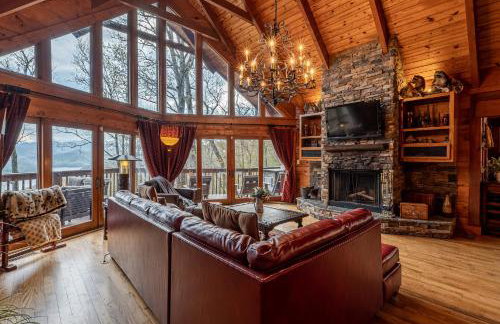 MoonShadow Lakeview Cabin-3 Story Nantahala Lake - Foto 4