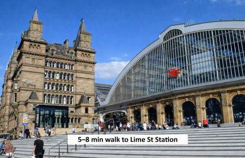 Central Apt Sleeps 6 - Bars, Restaurants & Parking - Foto 18