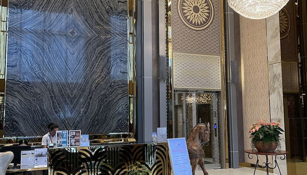 Zona de estar del vestíbulo