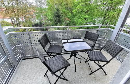 BohnApartments - Stadtblick Zechenhaus - Balkon - Parkplatz - WLAN - sehr ruhig - barrierearm - Foto 48