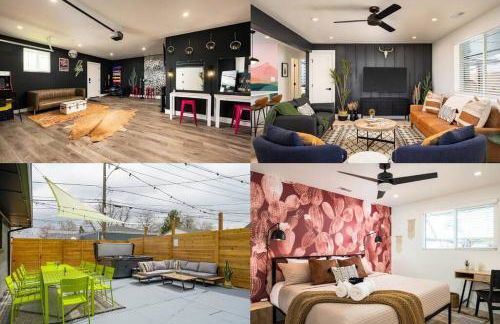 Wild West Disco Haus! Sleeps 12, Hot Tub + Gym! - Foto 1