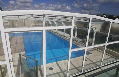 Belle Vue Phare St Mathieu, 100 m plage du Bilou, proximité immédiate Gr34, piscine chauffée - Foto 18