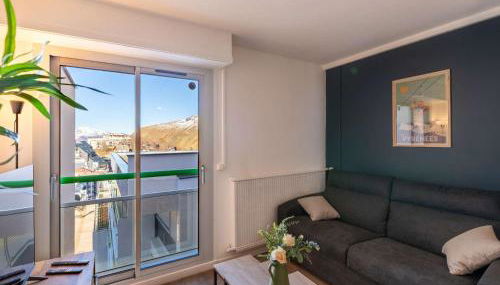 Studio moderne pour 2 personnes avec cuisine équipée et TV à Gourette - FR-1-400-122 - Foto 4