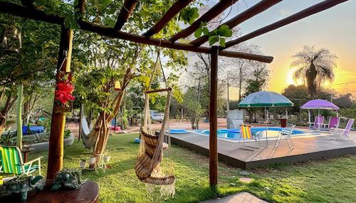 Rancho com piscina e vista para o Paxixi - Foto 1