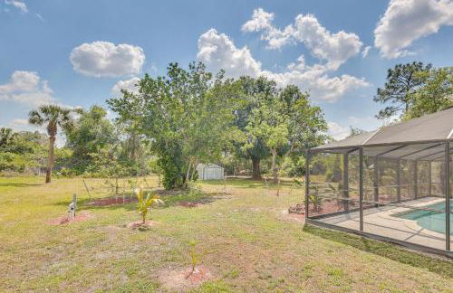 Saltwater Pool and Lanai Lehigh Acres Escape! - Foto 23