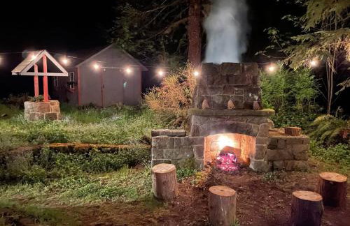 Springbrook · Cozy 2BR Mt. Hood Cabin, Fireplace & Retro Kitchen - Foto 5