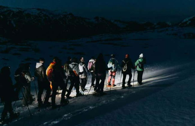 Fuentes de Invierno Nighttime Snowshoe Tour - Foto 2