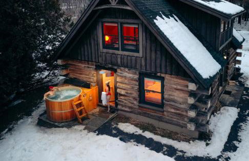 Private Adirondack Log Cabin, Hot Tub, Sauna & Swimming Hole, near Whiteface - Foto 74